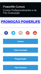 Mobile Screenshot of powerlife.com.br